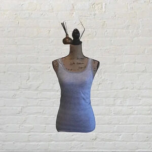 Athleta Striped Tank Top - Gray